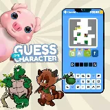 Guess the Character Word Puzzle Game